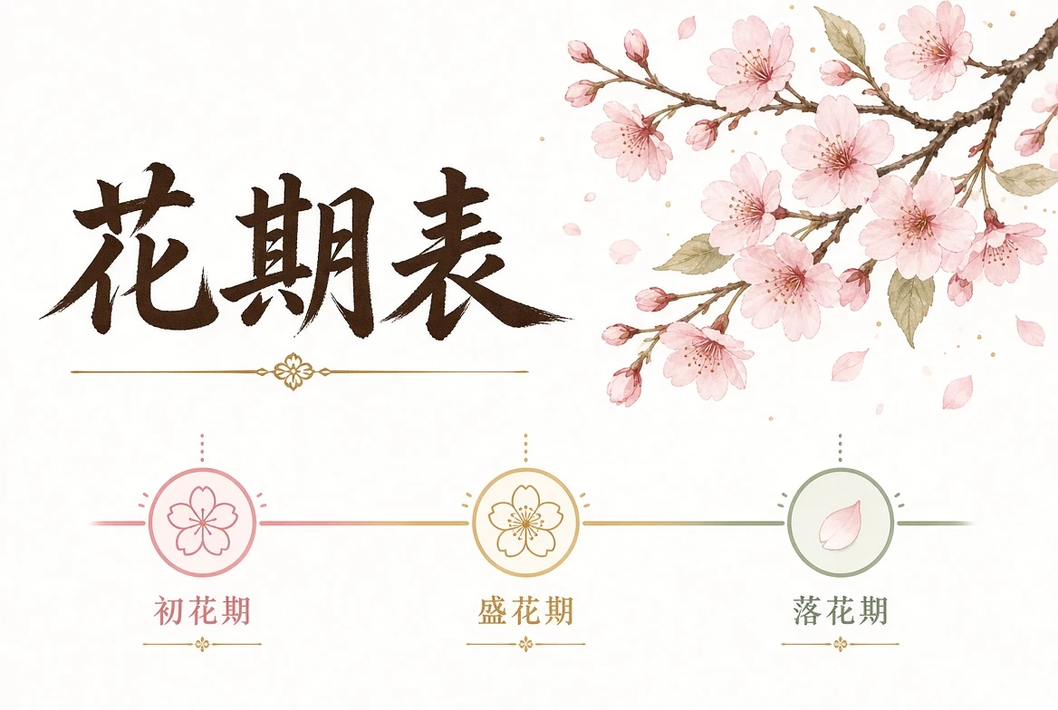 花期表栏目图片